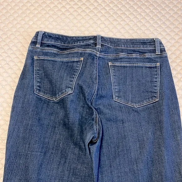 Talbots curvy bootleg petite denim. Flawless 5 pocket. - Picture 3 of 8